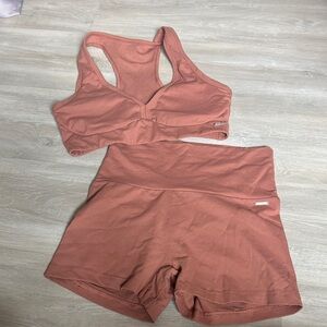 ECHT sports bra and shorts size medium